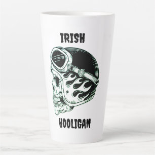 Irish Hooligan Biker Latte Mug