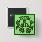 Irish Hooligan Button (Voorkant /achterkant)