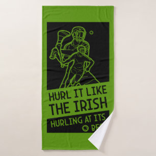 Irish Hurling Sport Badhanddoek