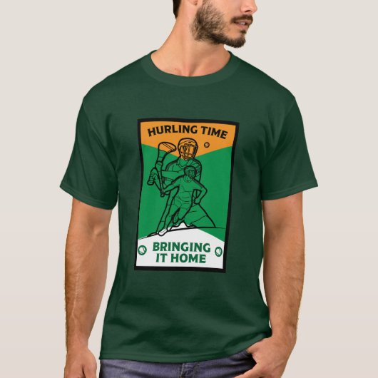 Irish Hurling Sport T-shirt (Voorkant)