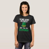 Irish Im not saying im perfect but im an Irishwoma T-shirt (Voorkant volledig)