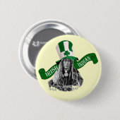 Irish Indian St Patrick's day Ronde Button 5,7 Cm (Voorkant /achterkant)