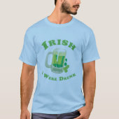 IRISH I'T-Shirt DRINK T-shirt (Voorkant)