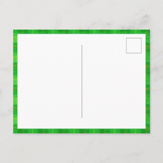 IRISH JIG MOUSE St. Patrick's Day Briefkaart (Achterkant)