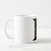 Irish K Monogram Coffee Mug (Gauche)