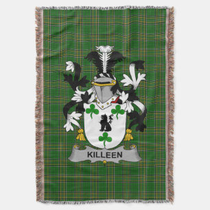 Irish Killeen of O_Killeen wapenschild Familie Aut Deken