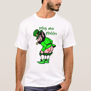Irish Kiss My... Póg Mo Thóin T-shirt