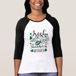 Irish Kisses en Shamrock Wishes T-shirt