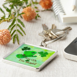 Irish Kisses St Patrick's Sleutelhanger