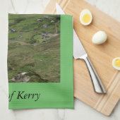 Irish Kitchen Towel Ring van Kerry Ierland Theedoek (Quarter Fold)