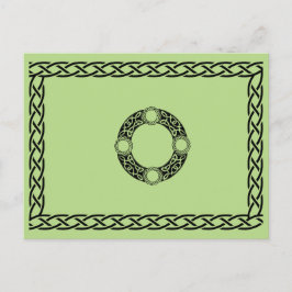 Irish Knot Design Briefkaart