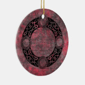 Irish Knot Design Keramisch Ornament (Rechts)