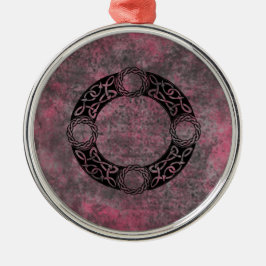 Irish Knot Design Metalen Ornament