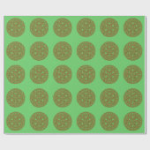Irish Knot Saint Patrick's wrapping paper Cadeaupapier (Vlak)
