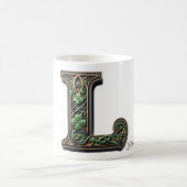 Irish L Monogram Coffee Mug (Centre)