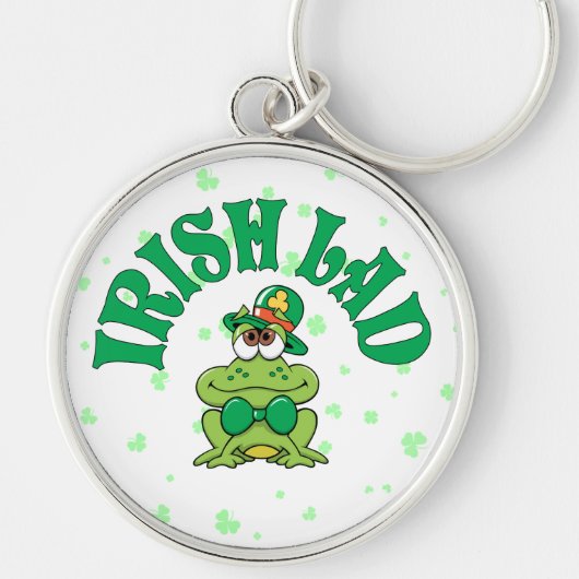 Irish Lad Frog Sleutelhanger (Voorkant)