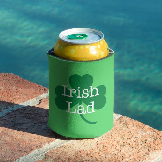 Irish Lad St. Paddy's Day Shamrock Koelbox Blikjeskoeler (Insitu Zwembad)