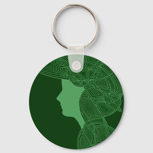 Irish Lass Sleutelhanger (Voorkant)