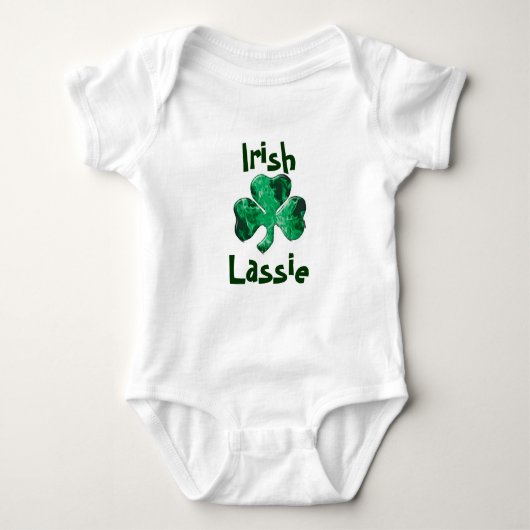 Irish Lassie Baby T-Shirt Style (Voorkant)