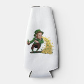 Irish Leprechaun Gooien Lucky Cookies Grappig Flesjeskoeler (Voorkant)