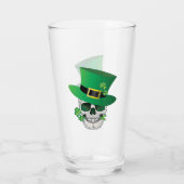 Irish Leprechaun Skull Glas (Achterkant)