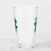 Irish Leprechaun Skull Glas (Links)
