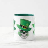 Irish Leprechaun Skull Mok (Midden)
