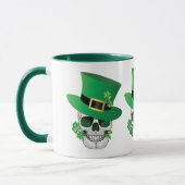 Irish Leprechaun Skull Mok (Links)
