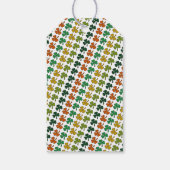 Irish Leprechaun, St Patrick's Day Cadeaulabel (Achterkant)