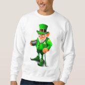 IRISH LEPRECHAUN sweatshirt (Devant)