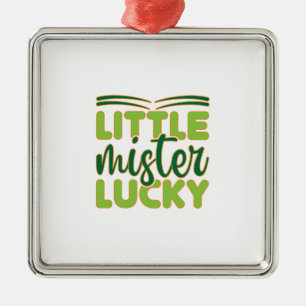 Irish Litle Mister Lucky Metalen Ornament