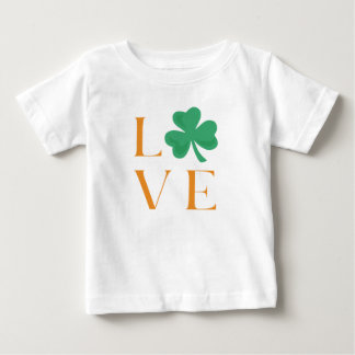 Irish Love Green en Oranje T-shirt voor baby's
