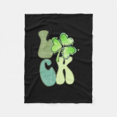 Irish Luck Fleece Deken (Voorkant)