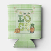 Irish Luck St Patrick's Day Gnome Shamrock Green Blikjeskoeler (Achterkant)