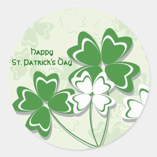 Irish Luck Sticker (Voorkant)