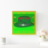 Irish Luck Wall klok (Huis)