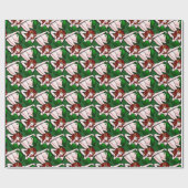 Irish Luck Wrapping Paper Lucky Charm Paper Cadeaupapier (Vlak)