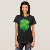 Irish Math Teacher Shamrock St Patricks Day Pi Day T-shirt (Voorkant volledig)