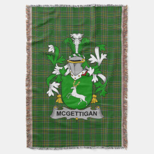 Irish McGettigan of Gethin familiewapen Deken
