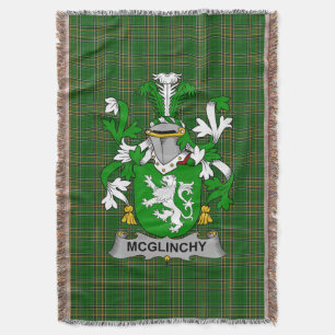 Irish McGlinchy of McGlinchey wapenschild familie Deken