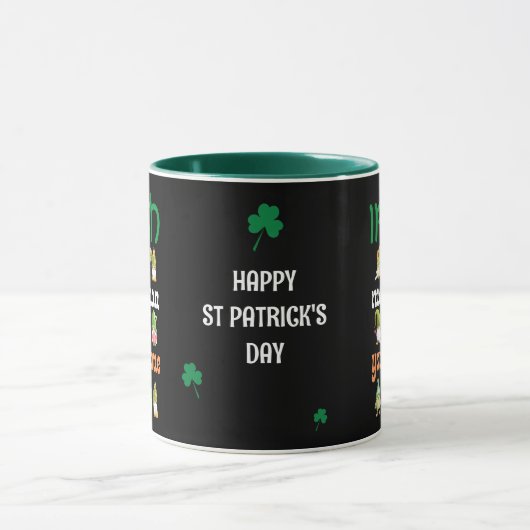 IRISH MEER DAN JE GNOME St Patricks Day Mok (Midden)