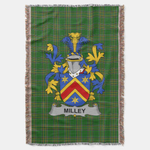 Irish Milley of O_Millea Wapen van de familie Cres Deken