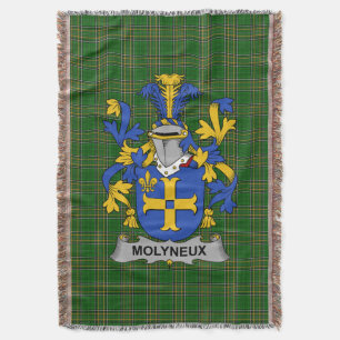 Irish Molyneux Wapen Family Crest Ierland Deken