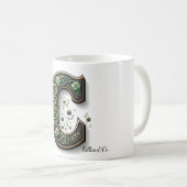 Irish Monogram Coffee Mug (Devant droit)