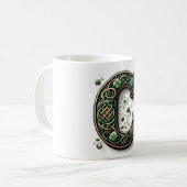 Irish Monogram Coffee Mug (Devant gauche)