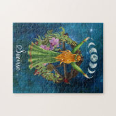 Irish Moon Goddess Legpuzzel (Horizontaal)