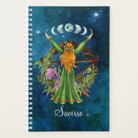 Irish Moon Goddess Planner (Voorkant)