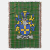 Irish Mullins of O_Mullins wapenfamilie auto Deken (Voorkant Verticaal)