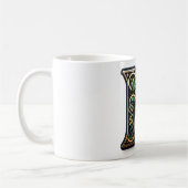 Irish N Monogram Coffee Mug (Gauche)