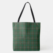 Irish National Clan Tartan Canvas tas (Voorkant)